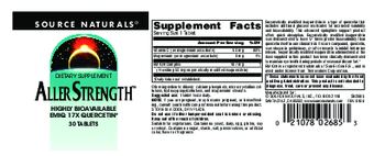 Source Naturals AllerStrength - supplement