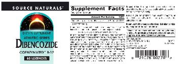 Source Naturals Athletic Series Dibencozide - supplement
