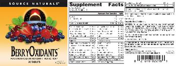 Source Naturals BerryOxidants - supplement