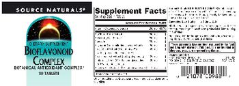 Source Naturals Bioflavonoid Complex - supplement
