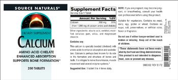 Source Naturals Calcium - supplement