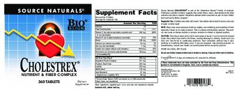 Source Naturals Cholestrex - supplement