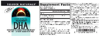 Source Naturals DHA 100 mg - supplement