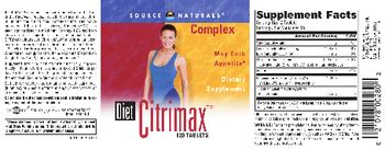 Source Naturals Diet Citrimax - supplement