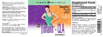 Source Naturals Diet Tonalin - CLA - supplement