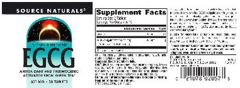 Source Naturals EGCG 350 mg - supplement