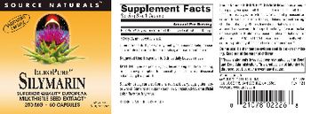 Source Naturals EuroPure Silymarin 200 mg - supplement