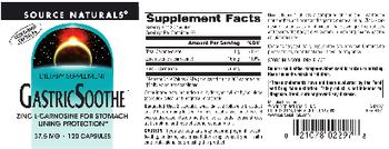 Source Naturals GastricSoothe 37.5 mg - supplement