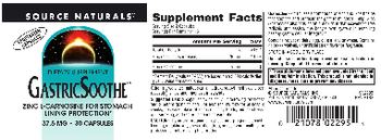 Source Naturals GastricSoothe 37.5 mg - supplement