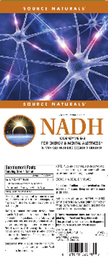 Source Naturals NADH Coenzyme B-3 5 mg - supplement