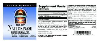 Source Naturals Nattokinase - supplement