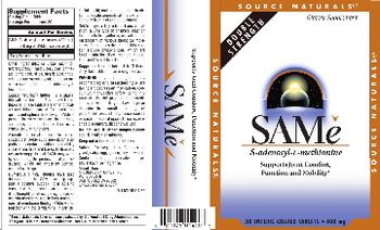 Source Naturals SAMe 400 mg - supplement