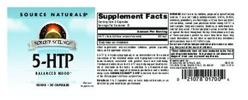 Source Naturals Serene Science 5-HTP 50 mg - supplement