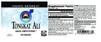 Source Naturals Tongkat Ali - supplement