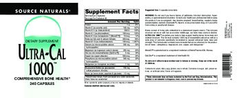 Source Naturals Ultra-Cal 1000 - supplement