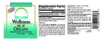 Source Naturals Wellness Oil Of Oregano - supplement