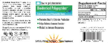Sovereign Laboratories Bioidentical Polypeptides - supplement