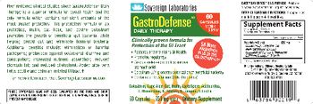 Sovereign Laboratories GastroDefense Daily Therapy - supplement