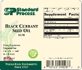 SP Standard Process Black Currant Seed Oil - supplement