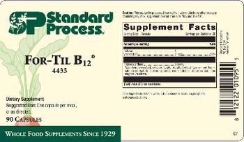SP Standard Process For-Til B12 - supplement