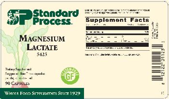 SP Standard Process Magnesium Lactate - supplement