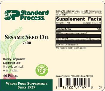 SP Standard Process Sesame Seed Oil - supplement