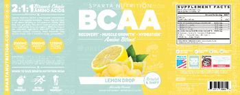 Sparta Nutrition BCAA Lemon Drop - supplement