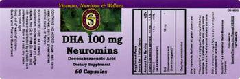 Specialty Pharmacy DHA 100 mg Neuromins - supplement