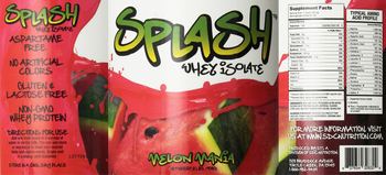Splash Splash Whey Isolate Melon Mania - supplement