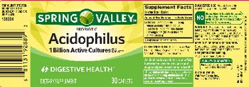 Spring Valley Acidophilus - supplement