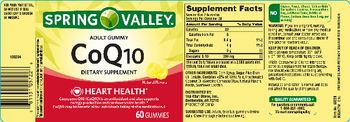 Spring Valley Adult Gummy CoQ10 Natural Flavors - supplement