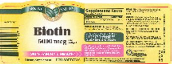 Spring Valley Biotin 5000 mcg - supplement