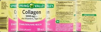 Spring Valley Collagen 1000 mg - supplement