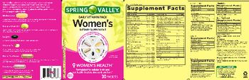 Spring Valley Daily Vitamin Pack Women's Omega-3 Fish Oil - supplement