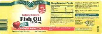 Spring Valley Fish Oil 1200 mg - supplement
