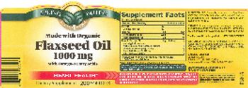 Spring Valley Flaxseed Oil 1000 mg With Omega-3 Fatty Acids - supplement