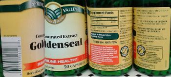 Spring Valley Goldenseal - herbal supplement