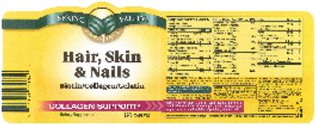 Spring Valley Hair, Skin & Nails Biotin/Collagen/Gelatin - supplement