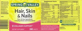 Spring Valley Hair, Skin & Nails - supplement