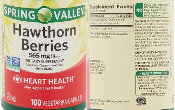 Spring Valley Hawthorn Berries 565 mg - supplement