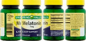 Spring Valley Melatonin 1 mg - supplement