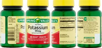 Spring Valley Natural Potassium 99 mg - supplement