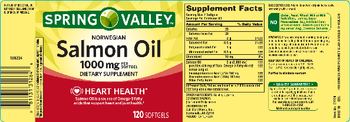 Spring Valley Norwegian Salmon Oil 1000 mg - supplement