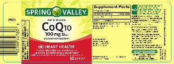 Spring Valley Rapid-Release CoQ10 100 mg - supplement
