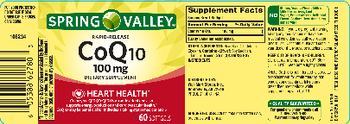 Spring Valley Rapid-Release CoQ10 100 mg - supplement