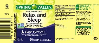 Spring Valley Relax And Sleep - supplement