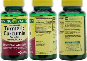 Spring Valley Turmeric Curcumin Complex - supplement