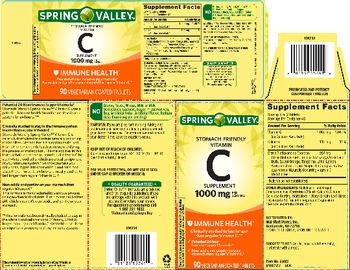 Spring Valley Vitamin C 1000 mg - vitamin c supplement