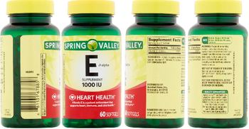 Spring Valley Vitamin E 1000 IU - supplement