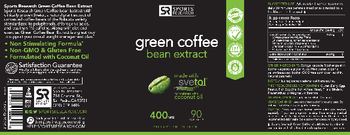 SR Sports Research Green Coffee Bean Extract 400 mg - supplement
